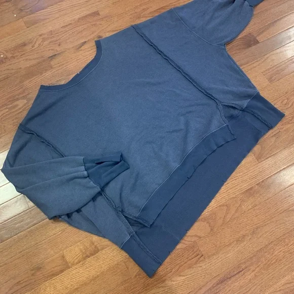 We The Free Navy Blue Crew Neck Sweater - Picture 7 of 7